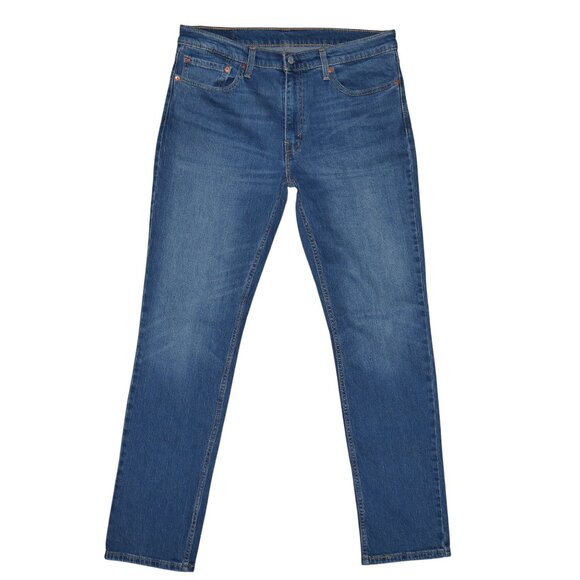 Levi's 511 Slim Fit Jeans Men's Size 36x34 Stretch Denim Dark Wash NWT - Picture 2 of 10